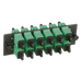 PANDUIT FAP12WAGSCZ - Placa Acopladora de Fibra Óptica / 12 Conectores SC/APC / Monomodo OS1/OS2 / Color Verde / Cerámica Zirconia | SIERRA STORE