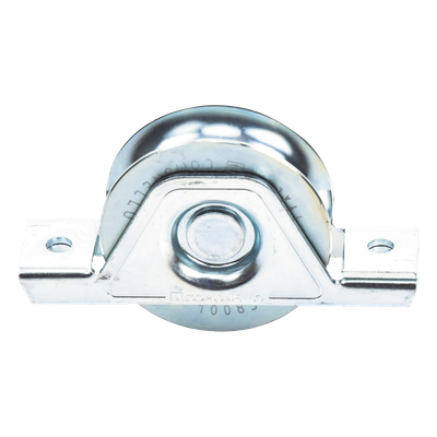 Rueda para Puerta Corrediza / 8 cm / Acero Galvanizado / Carga 180 kg / Fijación Inferior | SIERRA STORE