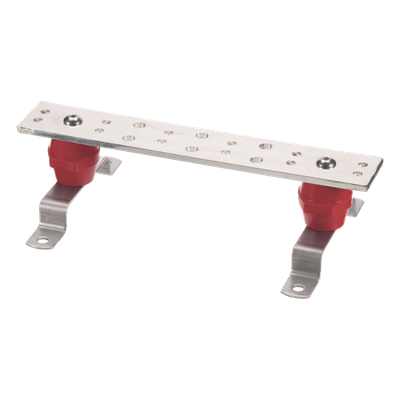 PANDUIT GB2B0306TPI-1 - Barra de Puesta a Tierra / 1/4 in x 2 in x 12 in / Cobre Estañado / 600 V / TIA-607-D | SIERRA STORE