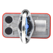 Detector de Flujo de Agua / Instalación en Tubo de 2.5 Pulgadas / NEMA 4 / Contactos SPDT / 450 PSI / 32°F a 150°F (0°C a 66°C) | SIERRA STORE