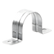Abrazadera Omega / Conduit Pared Delgada 1 1/2" / Acero Pregalvanizado 1.2 mm / Tornillo #10 | SIERRA STORE
