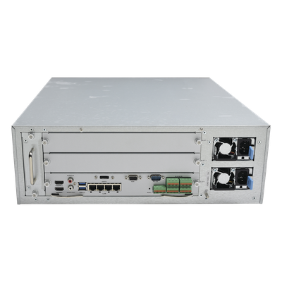 HIKVISION DS-96256NI-I24 - NVR 12 Megapixel (4K) / 256 canales IP / 24 Bahías de Disco Duro / 4 Puertos de Red / Soporta RAID con Hot | SIERRA STORE