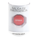 Botón Multipropósito / Texto Salida de Emergencia / Llave para Restablecer / Bocina de Alarma Integrada / Tapa de Policarbonato / 2 | SIERRA STORE