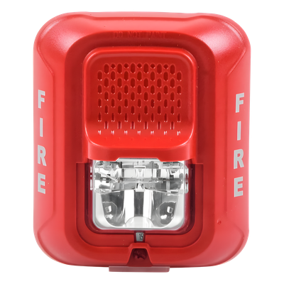 Estrobo de Pared Serie L / Candela Seleccionable 15-185 cd / 12-24 Vcd Automático / Flash 1 Hz / Compatible SpectrAlert | SIERRA STORE
