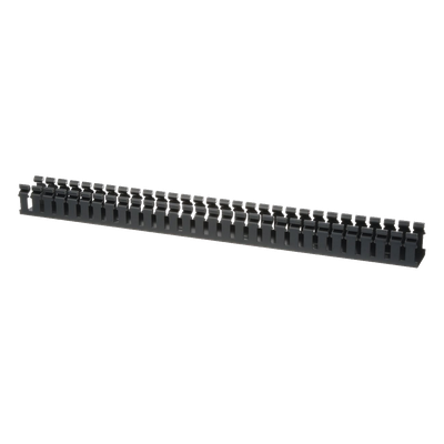 PANDUIT H2X2BL6 - Canaleta Ranurada de PVC / Base Tipo H / 2.17 in Ancho / 1.92 in Alto / 6 ft Largo / Sin Tapa / Negro | SIERRA STORE