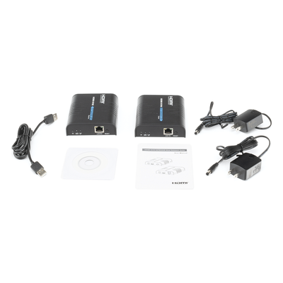 Kit extensor KVM (HDMI y USB) hasta 120 metros / Resolución 1080P @ 60 Hz/ Soporta Cables de red STP y UTP CAT5/5E/6 /  HDMI 1.3 / | SIERRA STORE