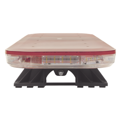 Barra de Luces LED / 47" (118 cm) / 124 LED Hyperlux / Dual Color Rojo/Claro / Control de Tráfico Ámbar / 45 Patrones / Montaje Gancho | SIERRA STORE