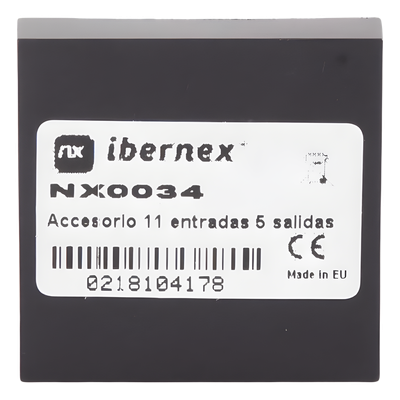 Módulo de Entradas/Salidas Digitales / 11 EN + 5 SAL / Colector Abierto 2A/48VDC / RS485 / 39x39x16 mm / 1.53x1.53x0.63 in | SIERRA STORE