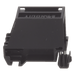 PANDUIT CADIN1BL-S - Adaptador de 1 Puerto / Blindado / Riel DIN 35 mm (1.38 in) / Mini-Com / Perfil Bajo / Negro | SIERRA STORE
