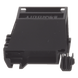 PANDUIT CADIN1BL-S - Adaptador de 1 Puerto / Blindado / Riel DIN 35 mm (1.38 in) / Mini-Com / Perfil Bajo / Negro | SIERRA STORE