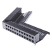 SIEMON ZS-PNLA-U48E - Patch Panel / 48 Puertos / Blindado / Modular / Angulado / 1UR / Alta Densidad | SIERRA STORE