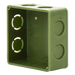 Caja Cuadrada Conduit / PVC Pesado 1/2" / NMX-E-012 / Autoextinguible / Apto para Sistemas Aislados a Tierra | SIERRA STORE
