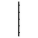 PANDUIT CWMPV3440 - Organizador Vertical de Cables / 40 UR / 1825 mm (70.8 in) / Ancho 74.6 mm (2.94 in) / PVC / Montaje Frontal | SIERRA STORE