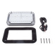 Luz de Advertencia LED / 104 LED de Alta Intensidad / 9x7" / Bicolor Rojo/Claro / 12 VCC / 10 Modos de Destello / Mica de Policarbonato | SIERRA STORE
