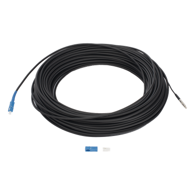 LINKEDPRO BY EPCOM LP-50-SCU - Fibra Óptica Drop / G.657A2 / Monomodo Simplex / 50 m (164 pies) / SC/UPC-SC/UPC / LS0H / Auto-soportado | SIERRA STORE