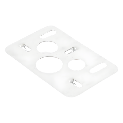 Placa Salida a Tubo Automática / 3/4", 1" y 1 1/4" / Lámina Galvanizada G60 / 5 kg | SIERRA STORE