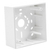Caja de Montaje para Módulos / 108 x 108 x 38 mm / Color Blanco / Compatible W-MMF y W-CRF | SIERRA STORE