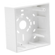 Caja de Montaje para Módulos / 108 x 108 x 38 mm / Color Blanco / Compatible W-MMF y W-CRF | SIERRA STORE