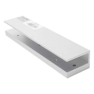 ACCESSPRO BU600LED - Montaje para puerta de vidrio / 180x40x28 mm / Vidrio 8-15 mm / 0.32 kg / Diseño en U | SIERRA STORE