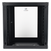 Gabinete de Pared / 12U / 19" / 455 mm Profundidad / Cristal Templado / 80 kg Carga / 1.99 x 2.04 x 1.57 pies | SIERRA STORE