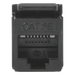 LINKEDPRO BY EPCOM LP-KJ-549-BK - Módulo Jack Keystone / Cat5e / RJ45 / Terminación 180° / Sin Blindaje / 1 Puerto / Negro | SIERRA STORE