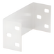 Placa de Cierre para Escalera de Aluminio / Peralte 3 1/4" / Ancho 6" / Incluye Tornillería (CHPCE314X6AK) | SIERRA STORE
