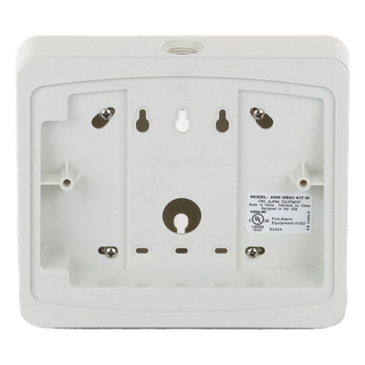 Caja de Montaje en Superficie / Cuña de 15° / Entradas 1/2" NPT / Compatible Cajas 1 Gang y 4" | SIERRA STORE