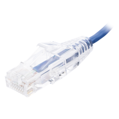 LINKEDPRO BY EPCOM LP-UT6-020-BU28 - Cable de Parcheo Slim UTP Cat6 / 20 cm (0.66 pies) / 28 AWG / Azul / 1 Gbps | SIERRA STORE