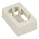 PANDUIT JB1IW-A - Caja de Pared Superficial / ABS Resistente / 5.09 x 3.34 x 1.75 in / Salidas 1/2, 3/4, 1 in / Blanco Mate | SIERRA STORE