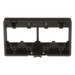 PANDUIT CFFP4BL - Placa de Mobiliario Modular / 4 Puertos Mini-Com / ABS / 2.9 x 1.77 x 0.88 in / Negro | SIERRA STORE