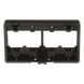 PANDUIT CFFP4BL - Placa de Mobiliario Modular / 4 Puertos Mini-Com / ABS / 2.9 x 1.77 x 0.88 in / Negro | SIERRA STORE