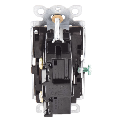 Apagador de Pared Unipolar / 15 A / 120/277 V / Paleta Decoradora / Cargas Generales y Motores / Acabado Brillante | SIERRA STORE