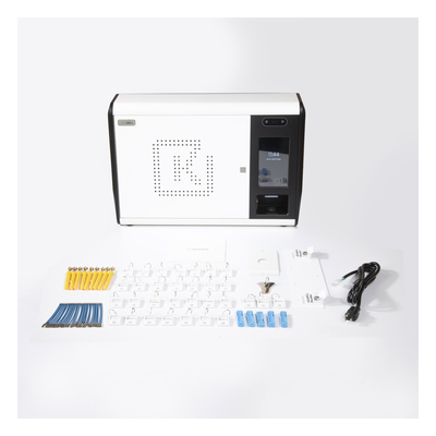 Gabinete Inteligente de Control de Llaves / Acceso Biométrico Facial y Dactilar / Acero Reforzado / Gestión Remota Ethernet / Registro | SIERRA STORE
