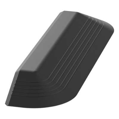 PANDUIT AFR4ECBL - Tapa Final para Canaleta de Piso / 4 Vías / PVC Rígido / Carga 907 kg / Área 12.33 in² / UL94V-0 | SIERRA STORE