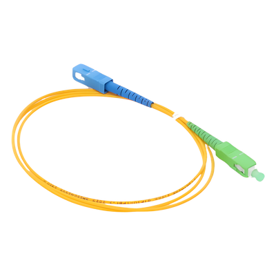 LINKEDPRO BY EPCOM LPSM2SCASCUS1 - Jumper de Fibra Óptica / Monomodo OS2 / SC/APC-SC/UPC / Simplex / 1 Metro (3.28 Pies) / 2mm | SIERRA STORE