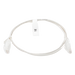 LINKEDPRO BY EPCOM LP-UT6-100-WH28 - Cable de Parcheo Slim UTP Cat6 / 1 Metro (3.28 Pies) / 28 AWG / Blanco / 1 Gbps+ | SIERRA STORE