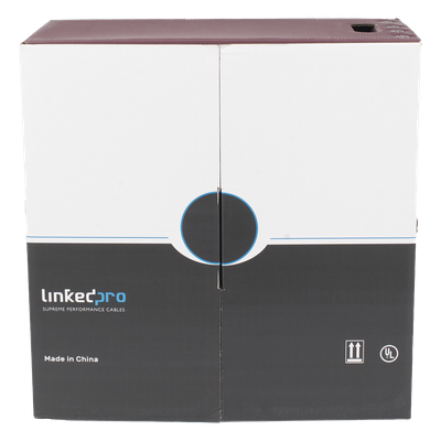 LINKEDPRO BY EPCOM PRO-CAT-5-EXT-LITE-DJ - Bobina de Cable UTP / Cat5e / 305 m (1000 ft) / Doble Forro / Exterior / CMX / 24 AWG / | SIERRA STORE