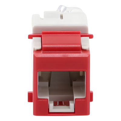 SIEMON U6-K03NS - Jack Keystone / Cat6 UTP / T568A-B / Punch Down 110 / UL94 V-0 / Rojo | SIERRA STORE