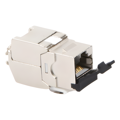 LINKEDPRO BY EPCOM LPKJHC6A - Módulo Jack Keystone / STP Blindado / CAT6A / Toolless / 10GbE / Tapa Protectora | SIERRA STORE