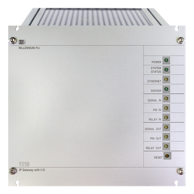 Interfaz IP de Audio / 8 Relés IN/OUT / Audio Bidireccional / Memoria 6 GB / Control Modbus y Webservice / Prioridad de Avisos | SIERRA STORE