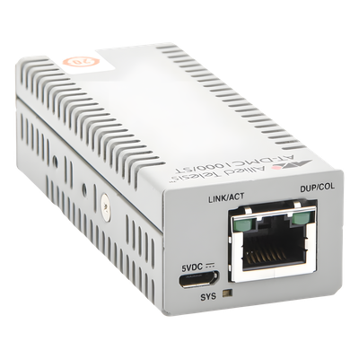 Convertidor de Medios / 1000TX a 1000SX / Multimodo ST / USB 5VDC / 0°C a 40°C / 1.04 x 3.0 x 0.85 pulgadas | SIERRA STORE
