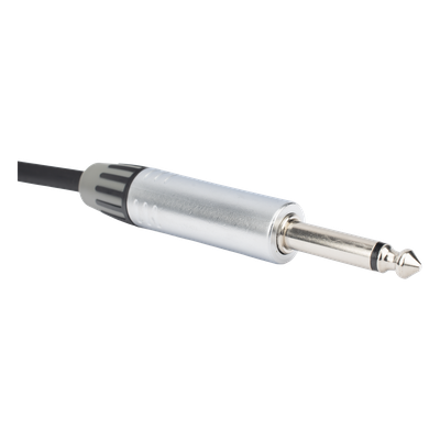 Cable de Audio / Plug 1/4 a Plug 1/4 Mono / Carcasa Cromada / 5 m (16.4 ft) / Triple Blindaje / Conductores OFC | SIERRA STORE