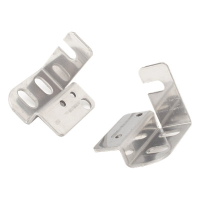 Soportes de Montaje Atornillable / Perfil Bajo / Slide-and-Lock / Acabado Galvanizado / 2 Piezas | SIERRA STORE
