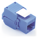 LINKEDPRO BY EPCOM LP-KJ-516-TTBU - Módulo Jack Keystone / Cat5e / Toolless / Terminación 180° / RJ45 / Sin blindaje / Azul | SIERRA STORE