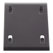 Bajada para Cable / 100 mm de Ancho / Acero Galvanizado G60 Calibre 18 (1.2 mm) / Recubrimiento Epóxico Negro / Sin Tornillería | SIERRA STORE
