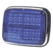Luz de Advertencia LED / 24 LEDs / 11 Patrones Programables / IP67 / 12-30 VCC / 24 W / Policarbonato | SIERRA STORE