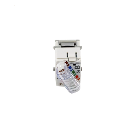 SIEMON U5-K04NS - Jack Keystone / Cat5e UTP / RJ45 / T568A-B / -10 a 60°C / Color Gris | SIERRA STORE