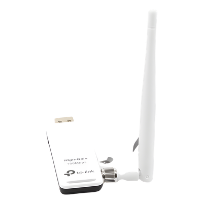Adaptador USB Wi-Fi / 150 Mbps / 2.4 GHz / Antena Desmontable 4 dBi / USB 2.0 | SIERRA STORE