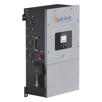Inversor Híbrido / 12 kW / 220 VCA / Fase Dividida / IP65 / 48 VCC Baterías / 13 kW FV / 97.5% Eficiencia | SIERRA STORE
