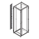 Organizador Vertical de Cables Rack / 48 UR / Acero Negro / Sección 95x208 mm / Capacidad 726 Cables / Fijación Flecha 1.75 pulg | SIERRA STORE